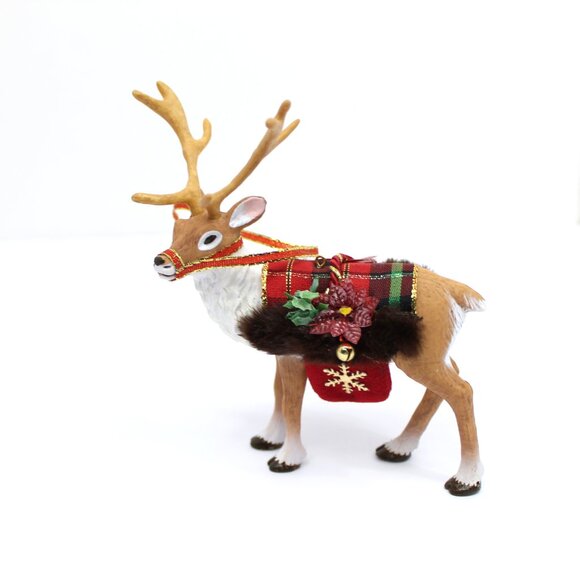 Hallmark FATHER CHRISTMAS'S REINDEER 2017 Keepsake Ornament NIB Limited Edition - Picture 11 of 13